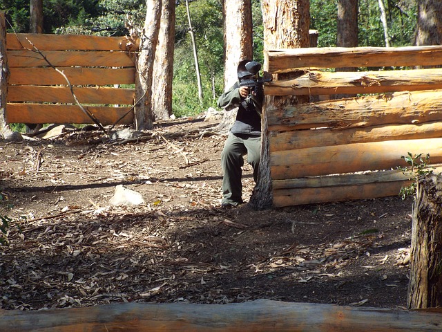 paintball area