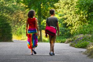 couple walking